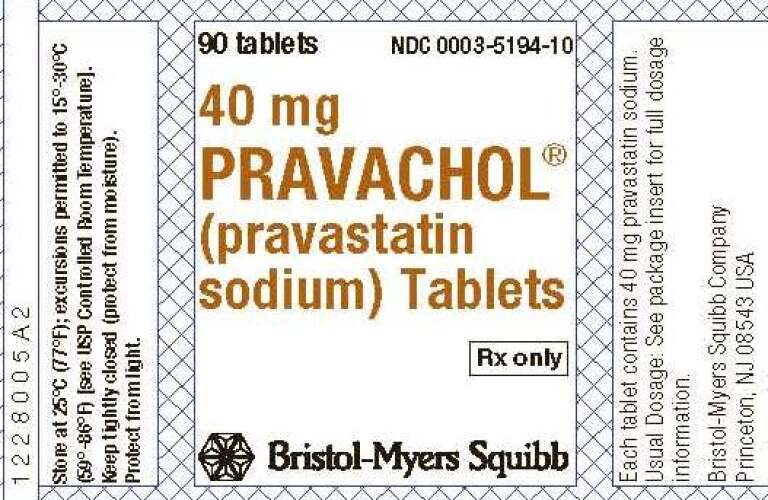 pravastatin sodium tablet