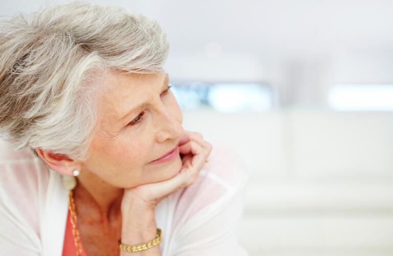 Contemplating her retirement - Insurance/Financial Security